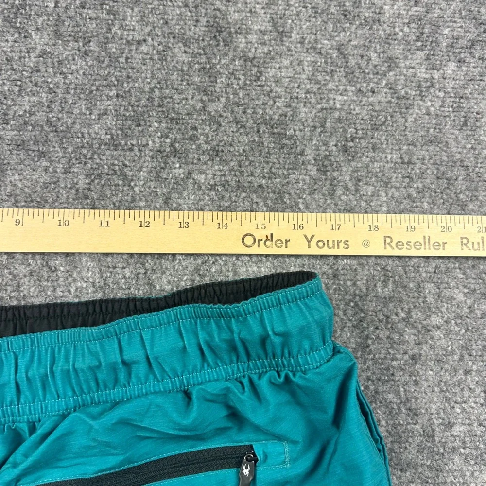 Spyder Swim Trunks Mens XXL Green Colorblock 7.5 Inseam Board Shorts New 1574791